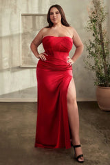 Madrid Gown - Red - FINAL SALE