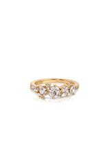 Statement Crystal Cluster Ring